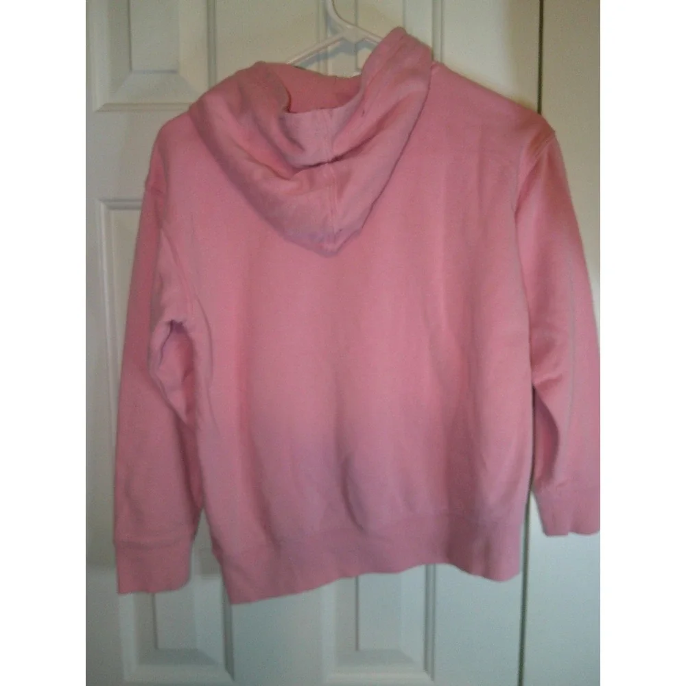 Champion Hoodie Pullover Graphic Logo Kids Sweatshirt Comfy Pink L‎